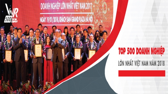 Ngọc Diệp tiếp tục nằm trong Top 500 Doanh nghiệp tư nhân lớn nhất Việt Nam năm 2018