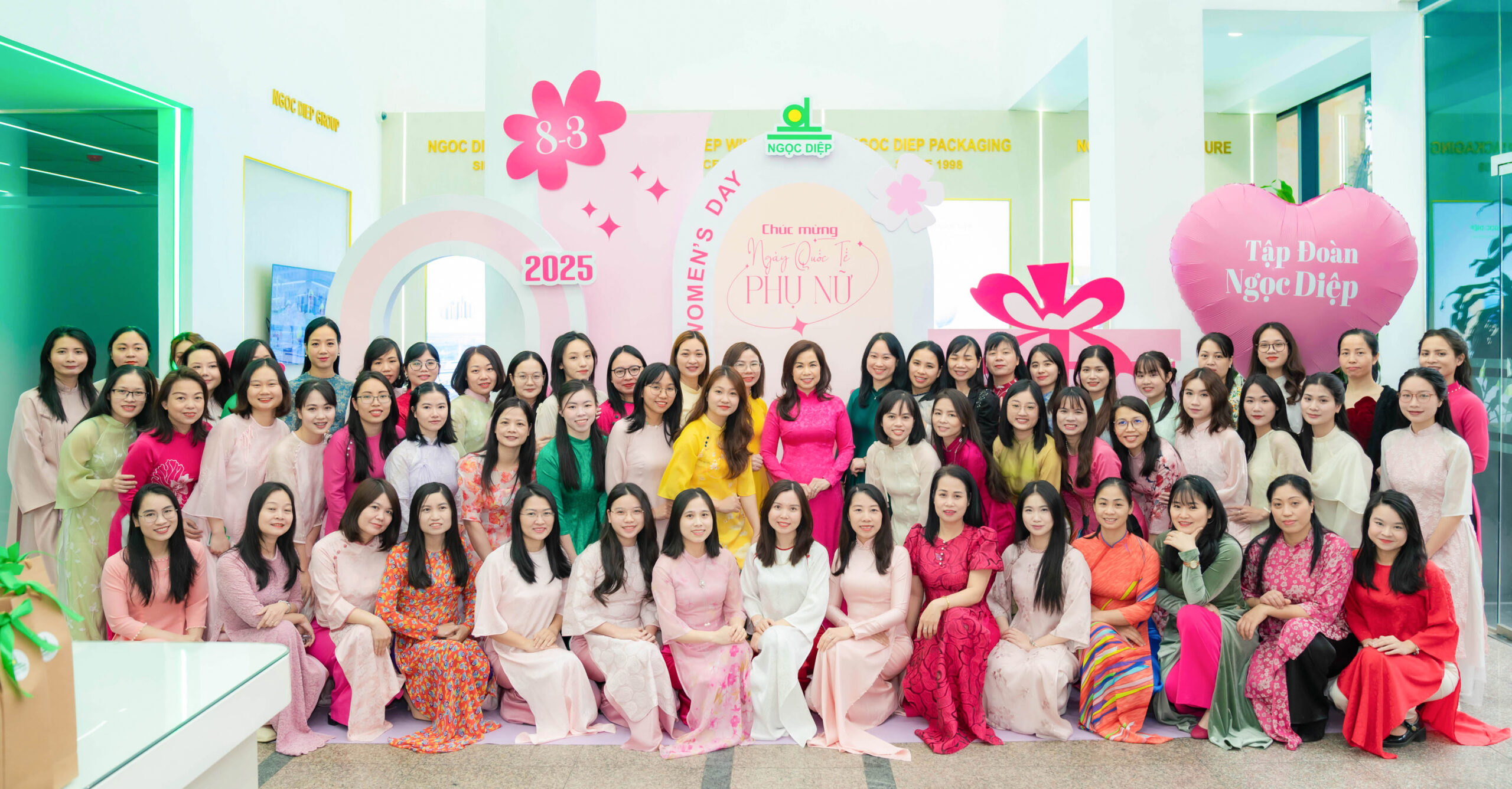 Tập đoàn Ngọc Diệp chúc mừng ngày Quốc tế phụ nữ 8/3 