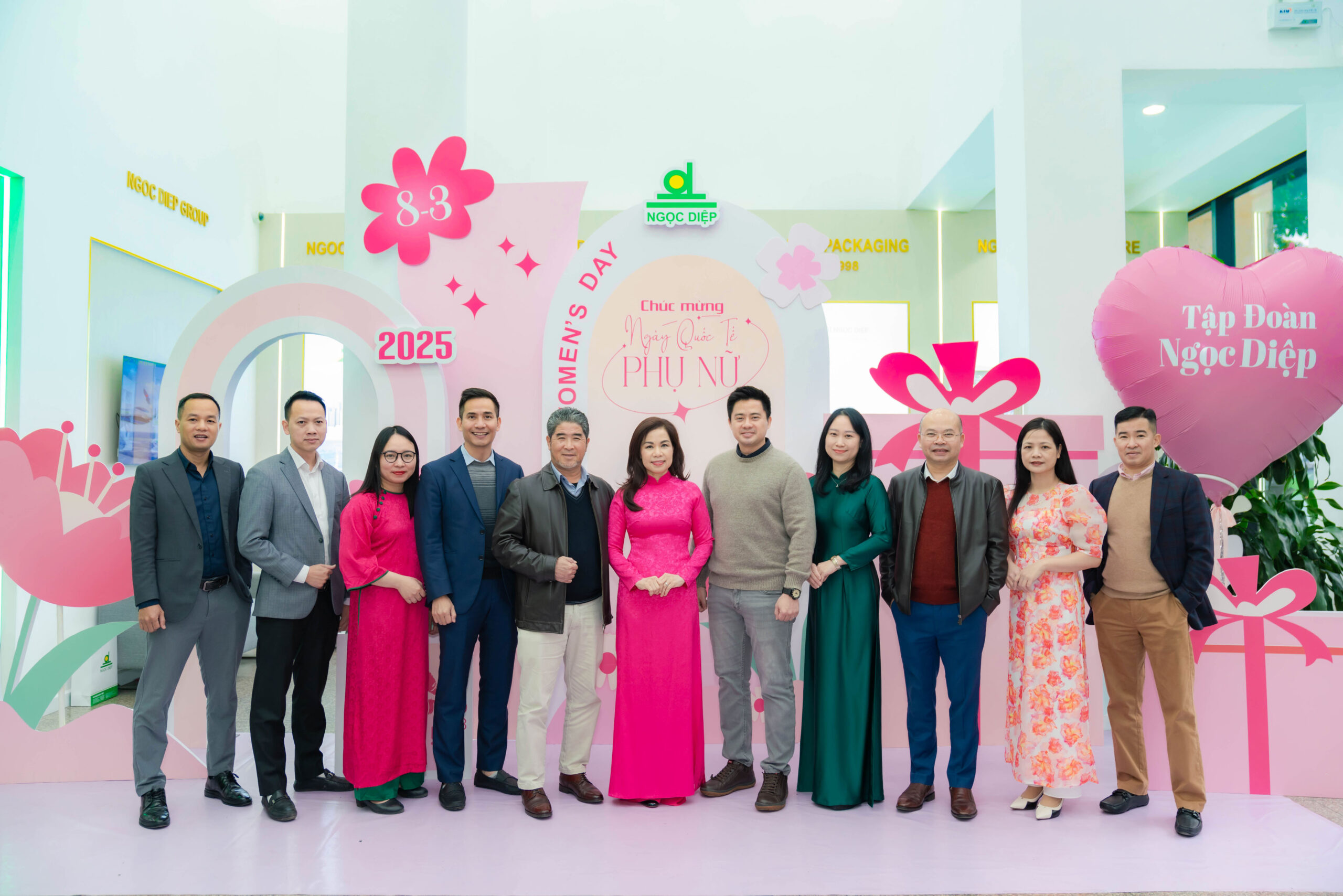 Tập đoàn Ngọc Diệp chúc mừng ngày Quốc tế phụ nữ 8/3 