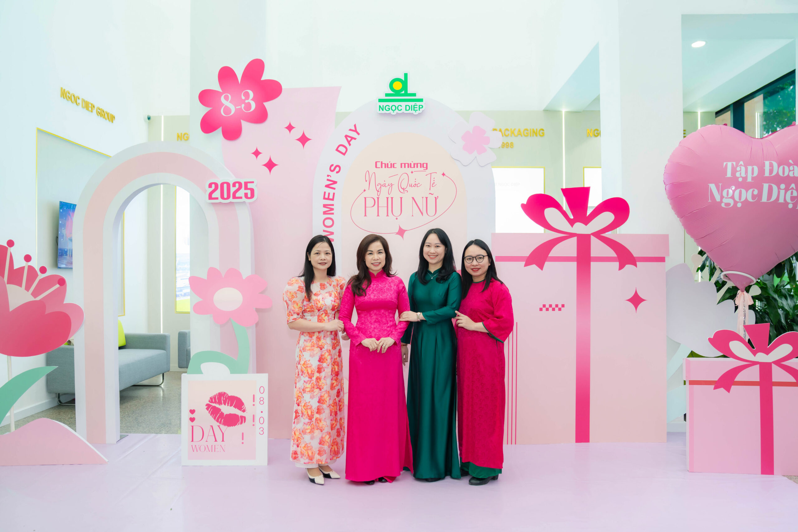 Tập đoàn Ngọc Diệp chúc mừng ngày Quốc tế phụ nữ 8/3 