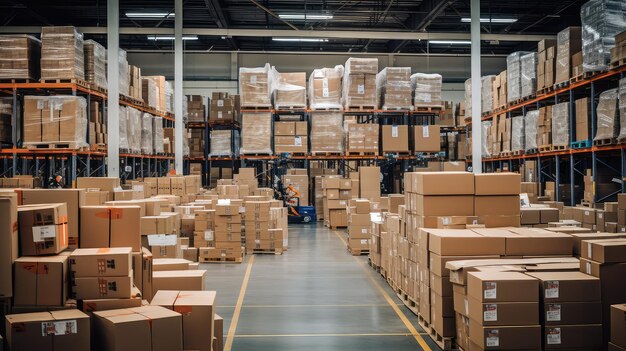 Thùng carton ngành logistics