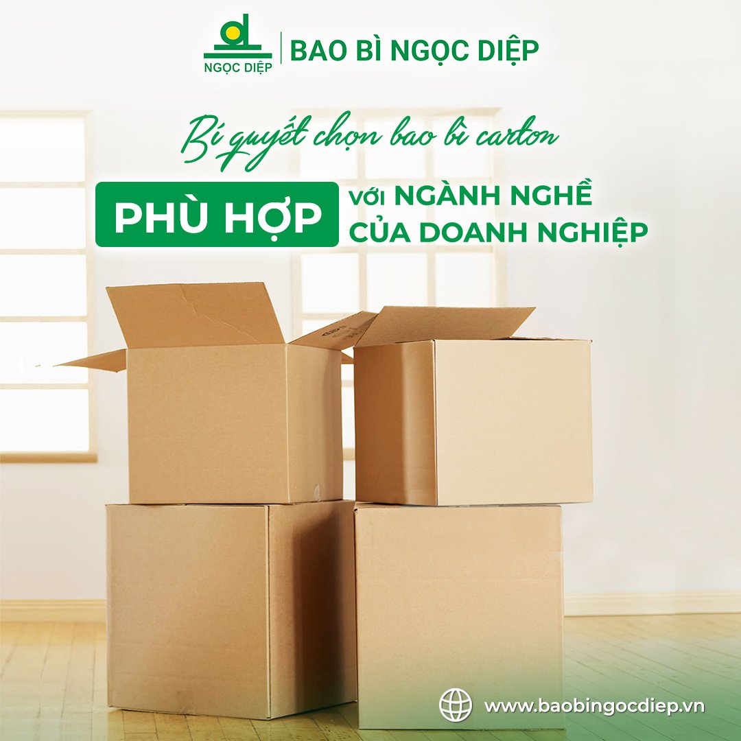 Bí Quyết Lựa Chọn Bao Bì Carton Cho Doanh Nghiệp