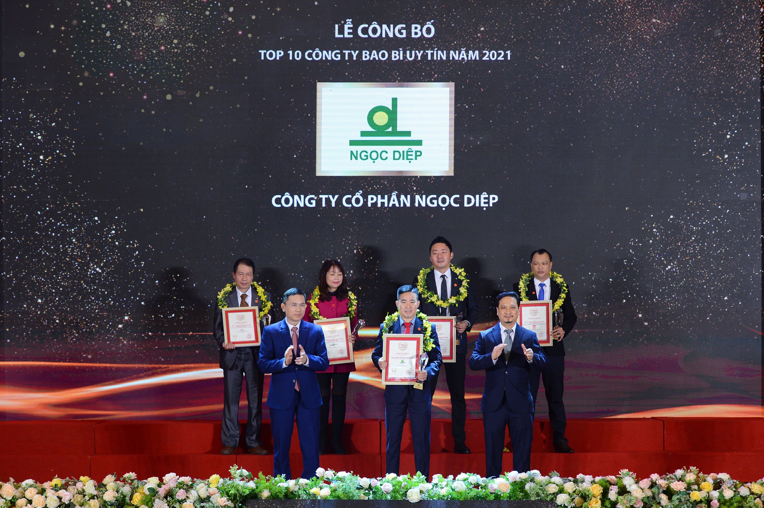 Tập đoàn Ngọc Diệp liên tục được vinh danh trong nhiều giải thưởng danh giá năm 2021