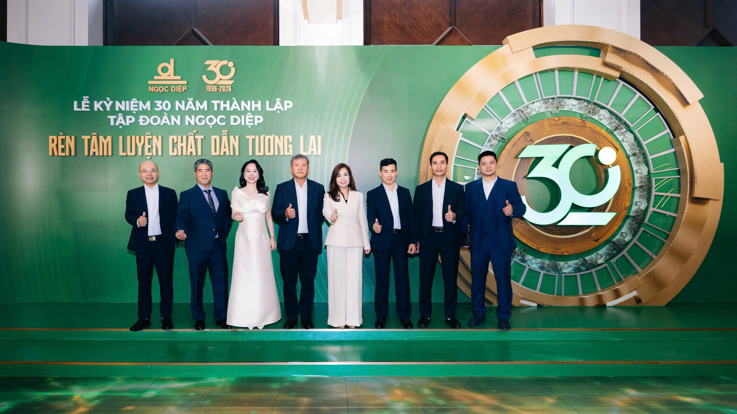 ĐẠI LỄ KỶ NIỆM 30 NĂM CỦA TẬP ĐOÀN NGỌC DIỆP DIỄN RA THÀNH CÔNG TỐT ĐẸP